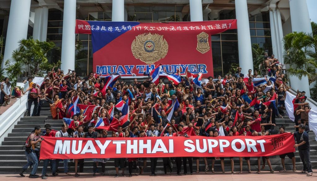 Muay Thai industry support