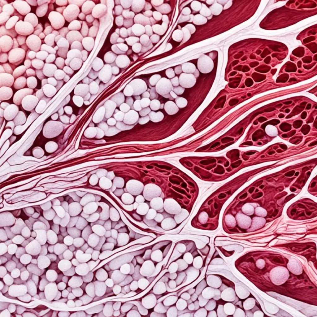 reduced blood supply